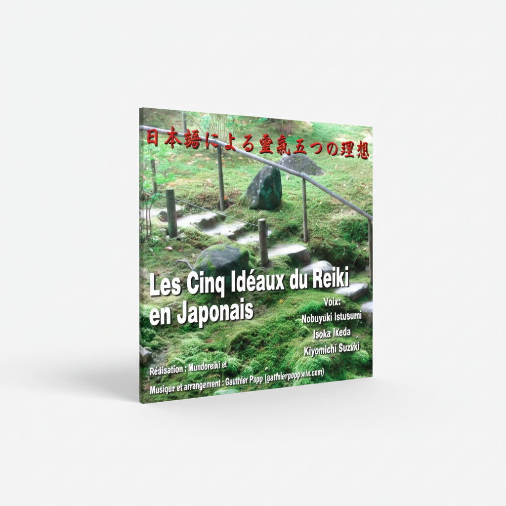 Les 5 Idéaux du Reiki en Japonais