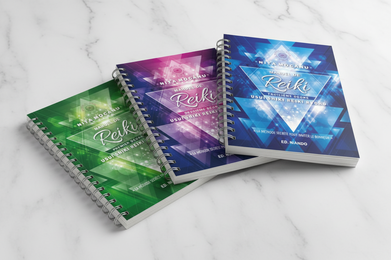 Manuels de Reiki I, II et III