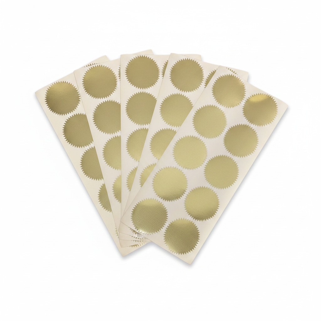 Pastilles dorées - Visuel premium