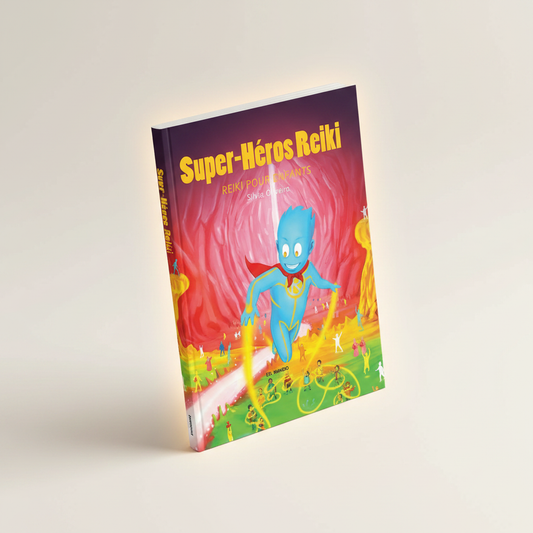 Super-Héros Reiki - Reliure très fine